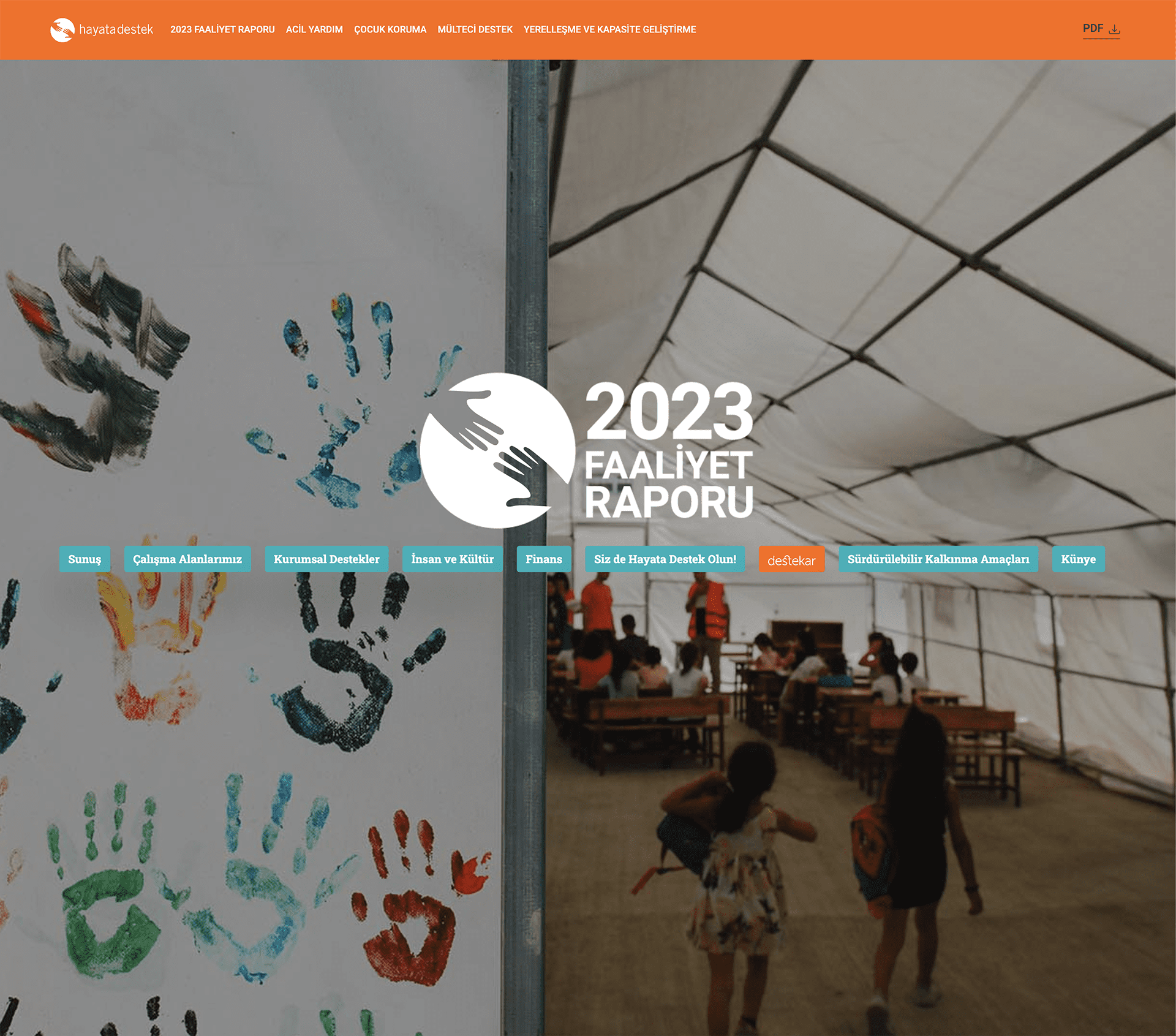 hayata destek annual report 2023